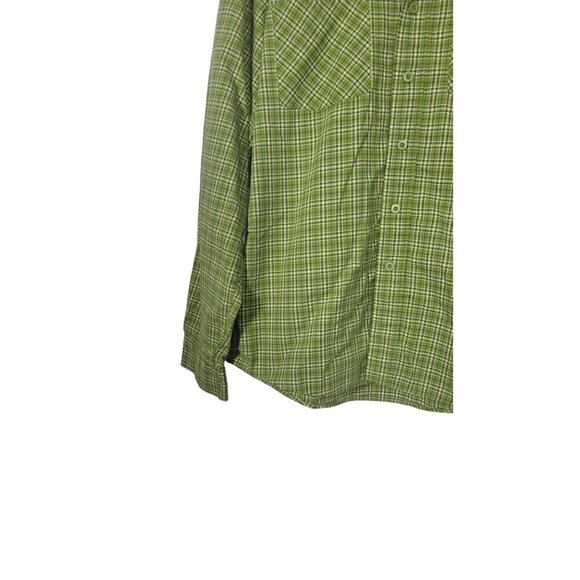 Vintage Carhartt Men's Green Plaid 100% Cotton Button Down Shirt Size M - Picture 5 of 12